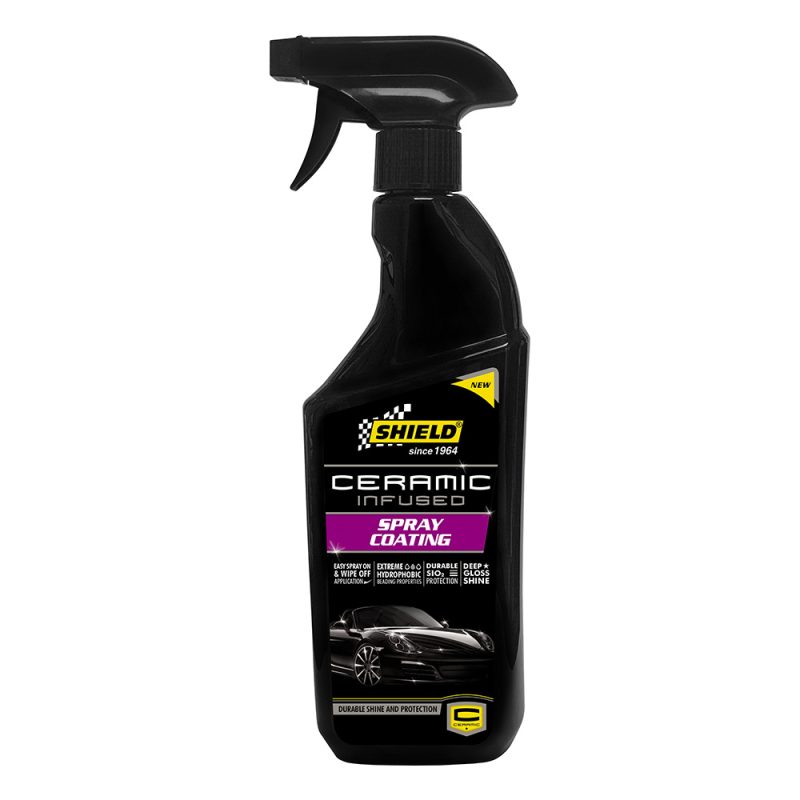 Ceramic coating spray